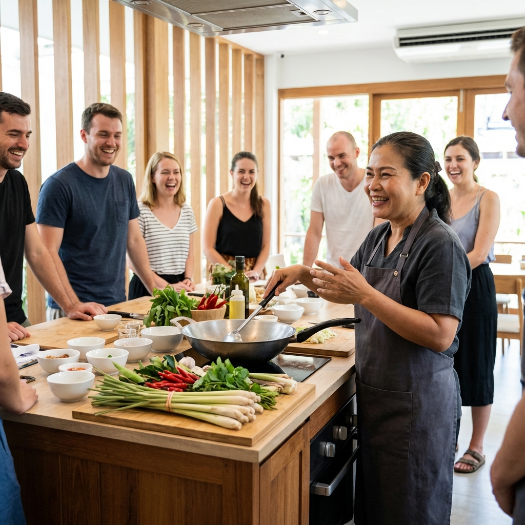 Thai cooking instructor