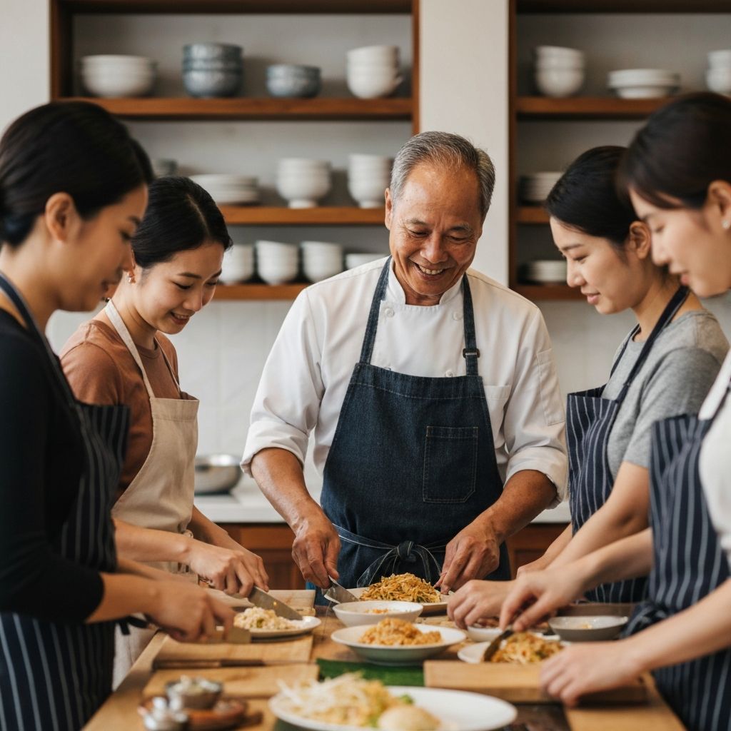Thai cooking class